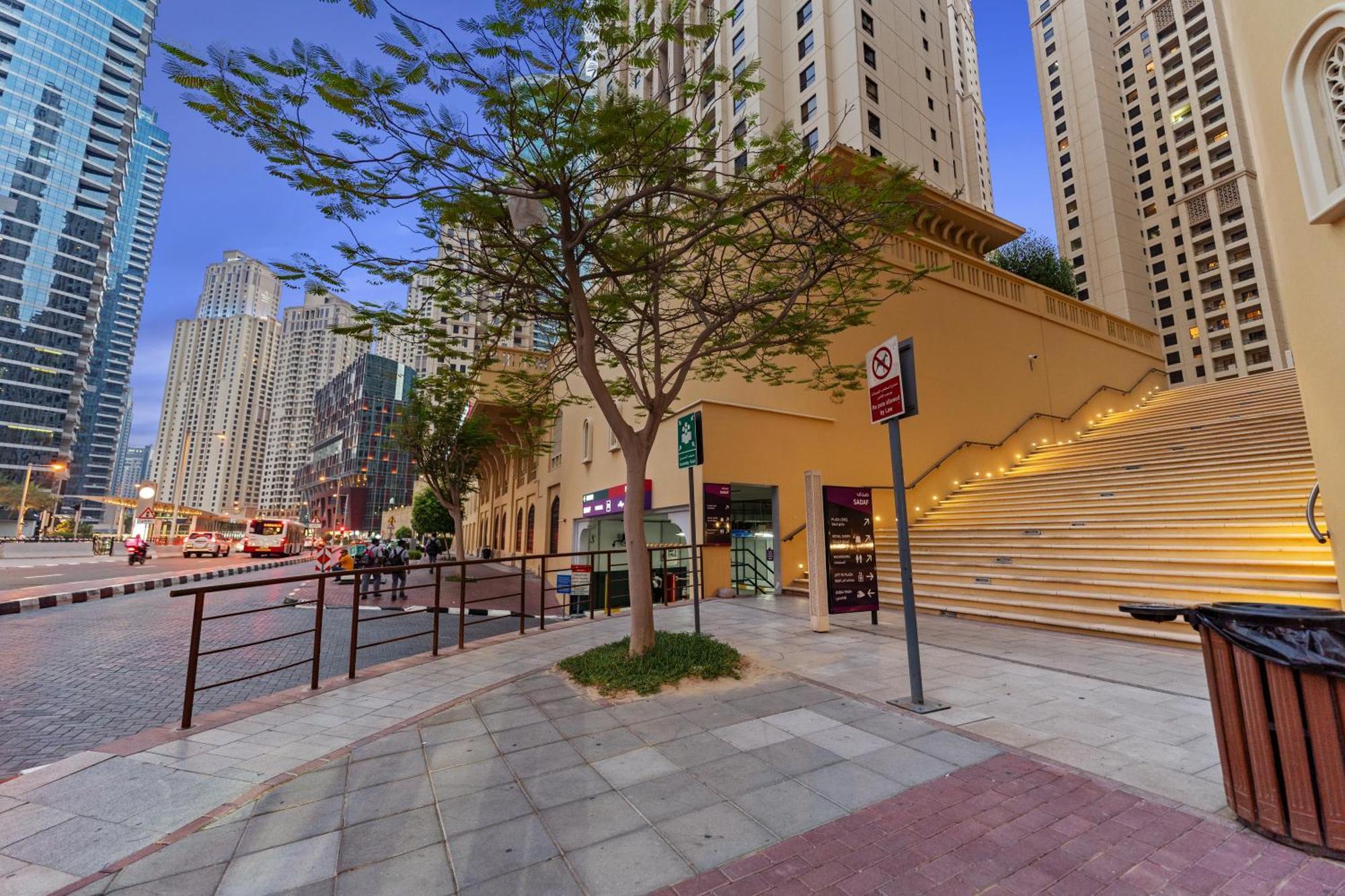 Jumeirah Beach Residents, Free Parking Dubaj Kültér fotó
