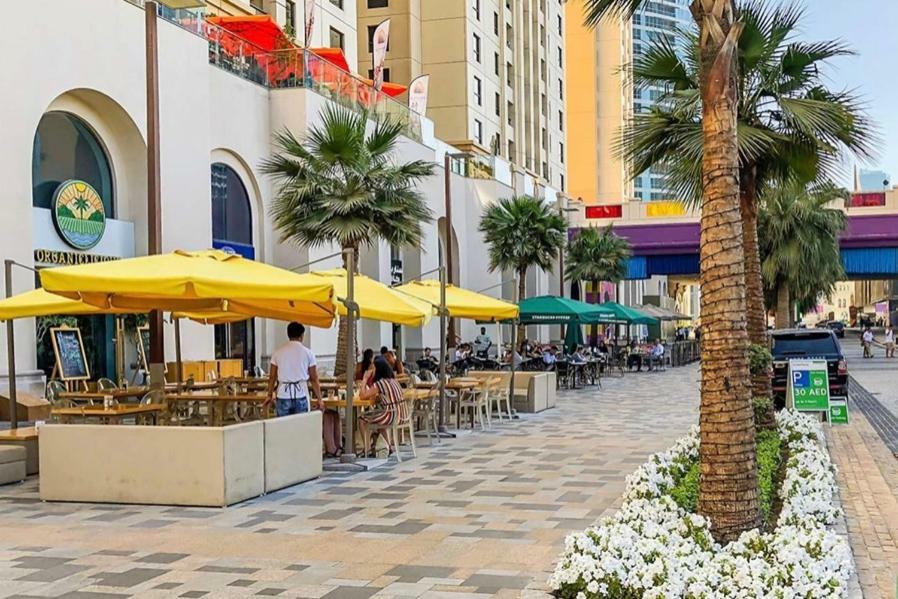 Jumeirah Beach Residents, Free Parking Dubaj Kültér fotó